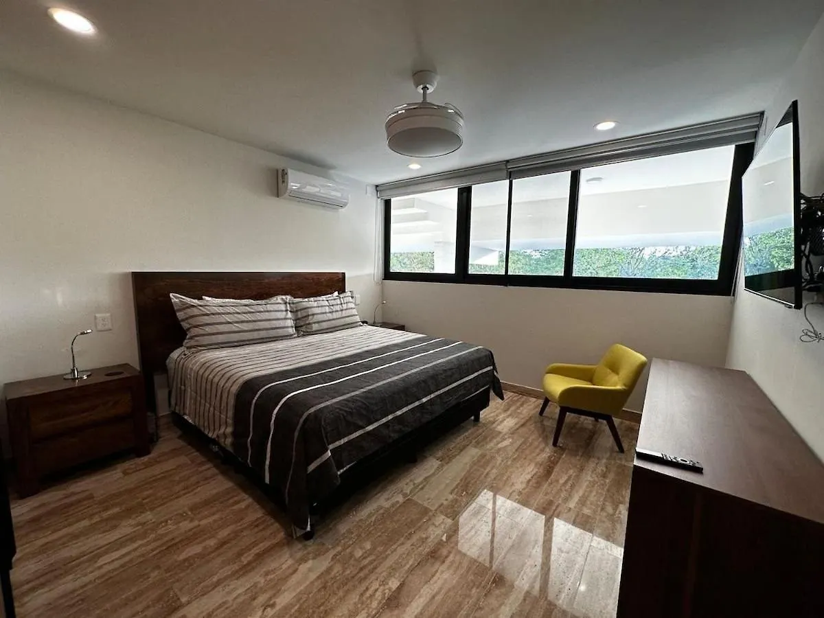 Awa Torre D 2 Habitaciones بلايا ديل كارمن بيت للعطل
